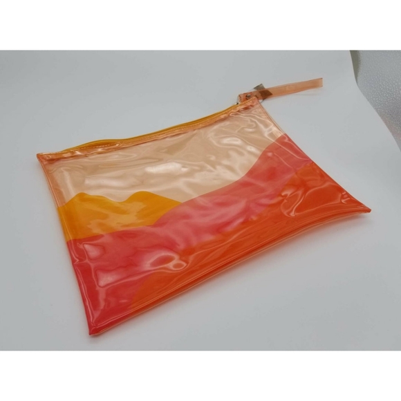Handbags - New Abstract Wet/Dry Plastic Bag, ~12x9" with wristlet, GREAT for concerts/pools